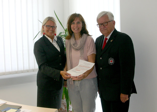 Besuch bei Bürgermeisterin Angelika Mileder