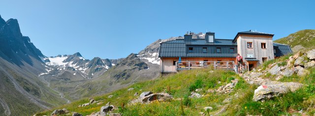 Eines der Etappenziele für die Sellrainer Hüttenrunde: das Westfalenhaus. | Foto: Innsbruck Tourismus