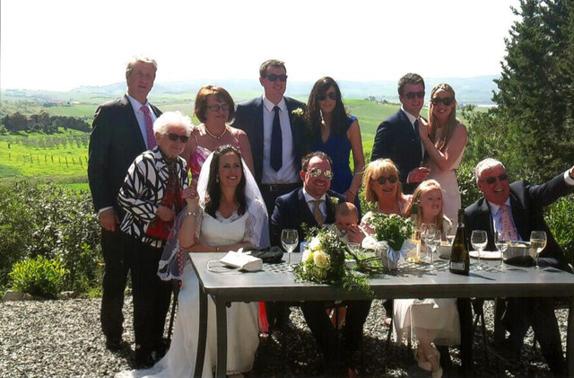 Eine Hochzeit in der Toskana: Klingt wie ein Märchen. Die 85-jährige Klientin von Maria Eiper wollte sich den Traum erfüllen | Foto: KK