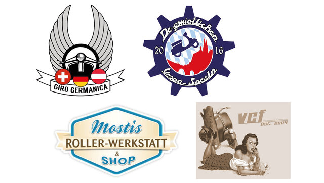 Giro Germanica | De gmiatlichen Vespa Spezln | Mostis Rollerwerkstatt | Vespa Club Flachgau