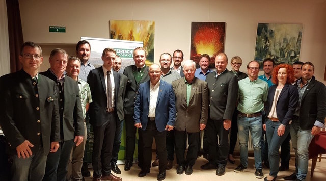 Die ÖVP-Ortspartei mit Ehrengast LAbg. Anton Gangl. | Foto: KK