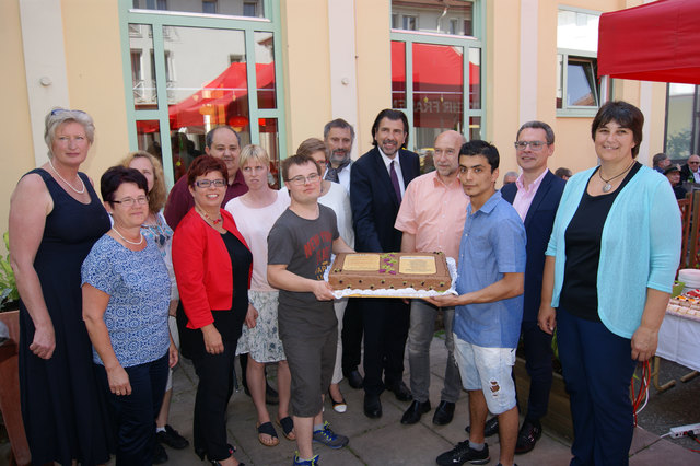 Das Team von Mosaik Deutschlandsberg hatte nach zehn Jahren allen Grund zu feiern.