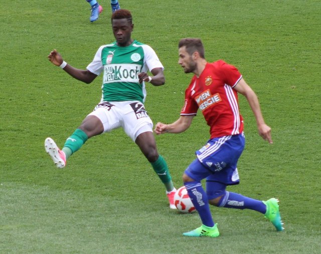 David Atanga (l.) kehrt zu Stammverein Salzburg zurück.