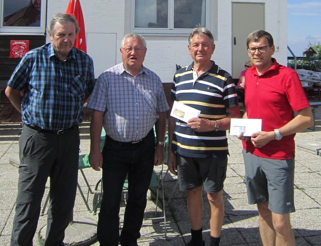 Erwin Zeppetzauer, Josef Böckl, Siegfried Bauernfeind, Franz Kienast | Foto: Richard Emeder