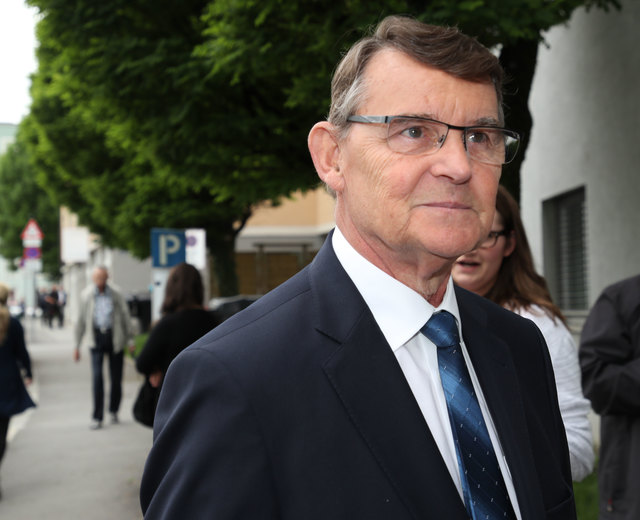 Prozess Landesgericht Salzburg: Othmar Raus | Foto: Franz Neumayr