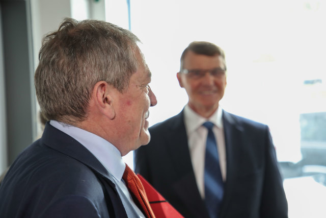 Prozess Landesgericht Salzburg: Heinz Schaden und Othmar Raus | Foto: Franz Neumayr