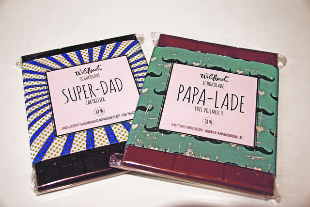Schokotafeln von der Cioccolateria Marinello.
