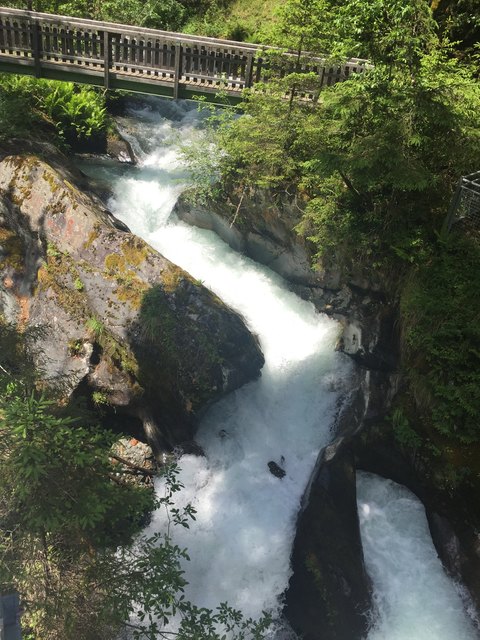 Die Schößwendklamm. | Foto: Christa Nothdurfter