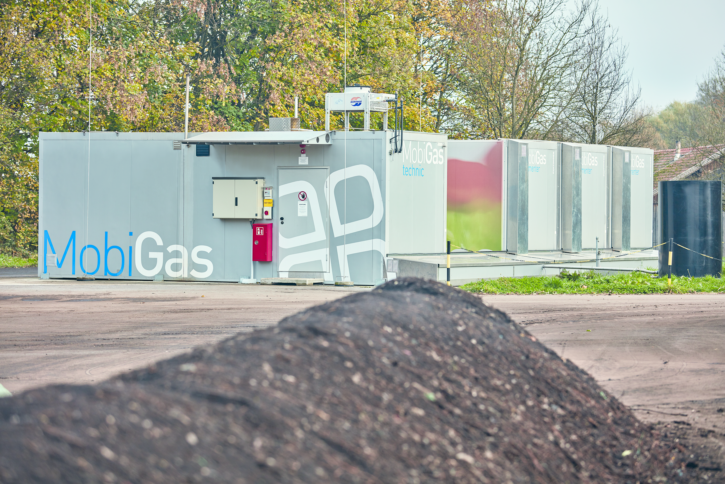 7.500 Tonnen CO2 soll eine MobiGas-Anlage der Atmosphäre ersparen.