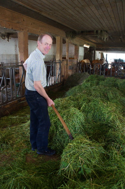 Das Gras wird selten gemäht. Dafür ist es artenreicher-
