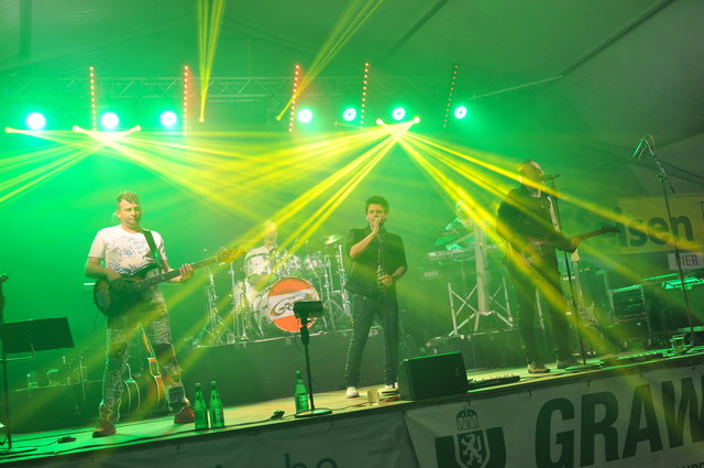 Am Pfingsamstag heizten „Die Grafen“ den Besuchern so richtig ein | Foto: KK