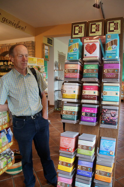 Da schließt sich der Kreis vom Bio-Heubauern zur edlen Fairtrade-Schoko.