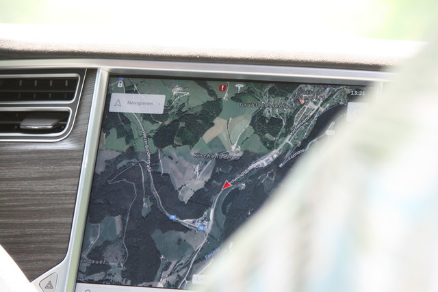Navigation erfolgt mittels "Google Maps"
