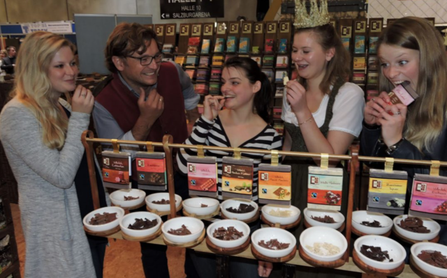 Schokoladen-Verkostung bei Bio-Art | Foto: Foto: Bio-Art