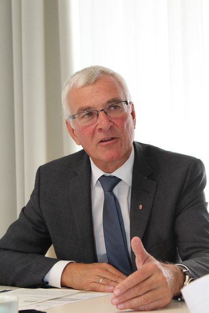 "Auch ich habe Migrationshintergrund. Mein Großvater stammt aus Laibach", sagt Podgorschek.