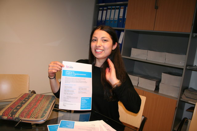 Esenguel Celik in der BB-Redaktion.