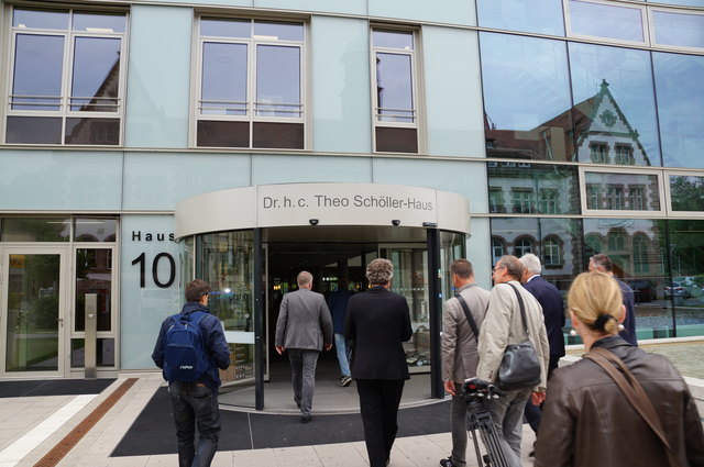 Der Beginn einer zweitägigen Exkursion im Klinikum Nürnberg
