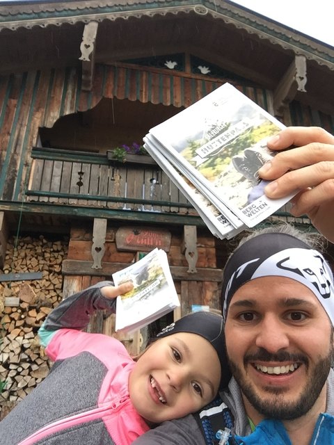 Lisa und Franz Berdnik auf der Vogei Hütt'n in St. Johann. | Foto: Berdnik