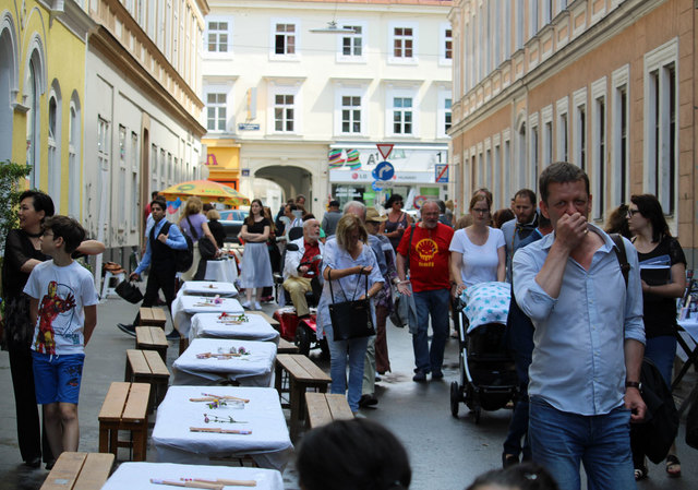 Heute wirklich Begegnungszone