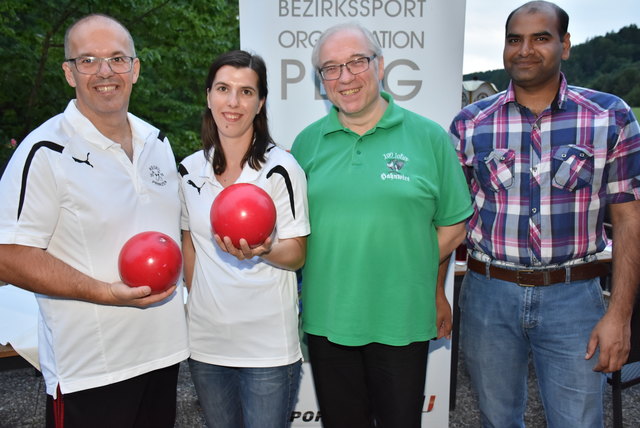 Kegel Bezirksmeisterschaften Perg 2017