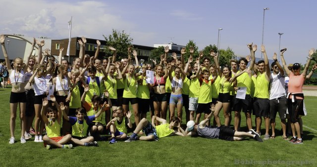 Alle Leichtathletik-Teams des KLG zeigten in St. Pölten bei den Schul-Landesmeisterschaften tolle Leistungen