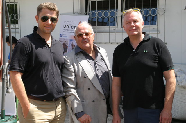 Stadtrat Thomas Neidl, Ehrenmitglied Kurt Wild, Beirat Thomas Haudum