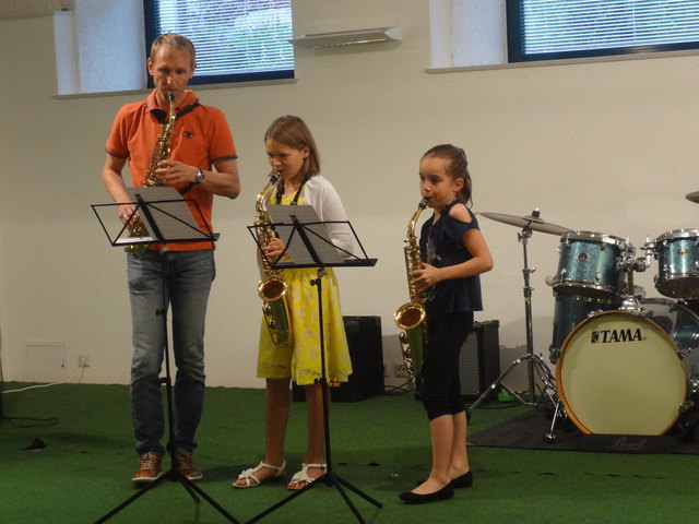 Jahreskonzert St. Georgen, Saxofon