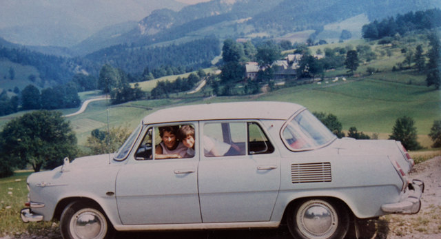 In diesem Skoda ging es von Ternitz nach Marienburg bei Brasov.