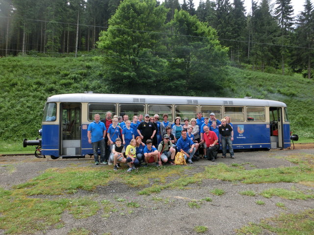 Ein unvergessliches Erlebnis: Gemeinsam machten die Kiwanis Aktion Klubs Leoben und Stockerei einen Ausflug mit der Erzbergbahn. | Foto: KK