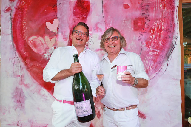 Die Gastgeber: Rainer Ogrinigg (l.) und Walter Polz. | Foto: Philipp Enders