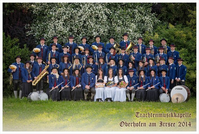 Die Trachtenmusikkapelle Oberhofen am Irrsee gastiert in Imsterberg. | Foto: Trachtenmusikkapelle Oberhofen am Irrsee