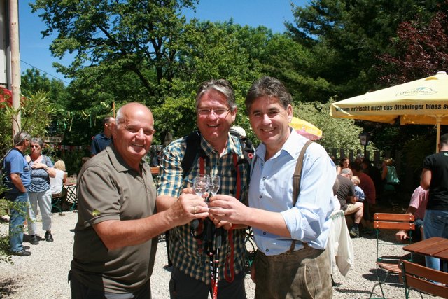 v.l. Helmut Graf, Robert Weber, Gerhard Wanasek