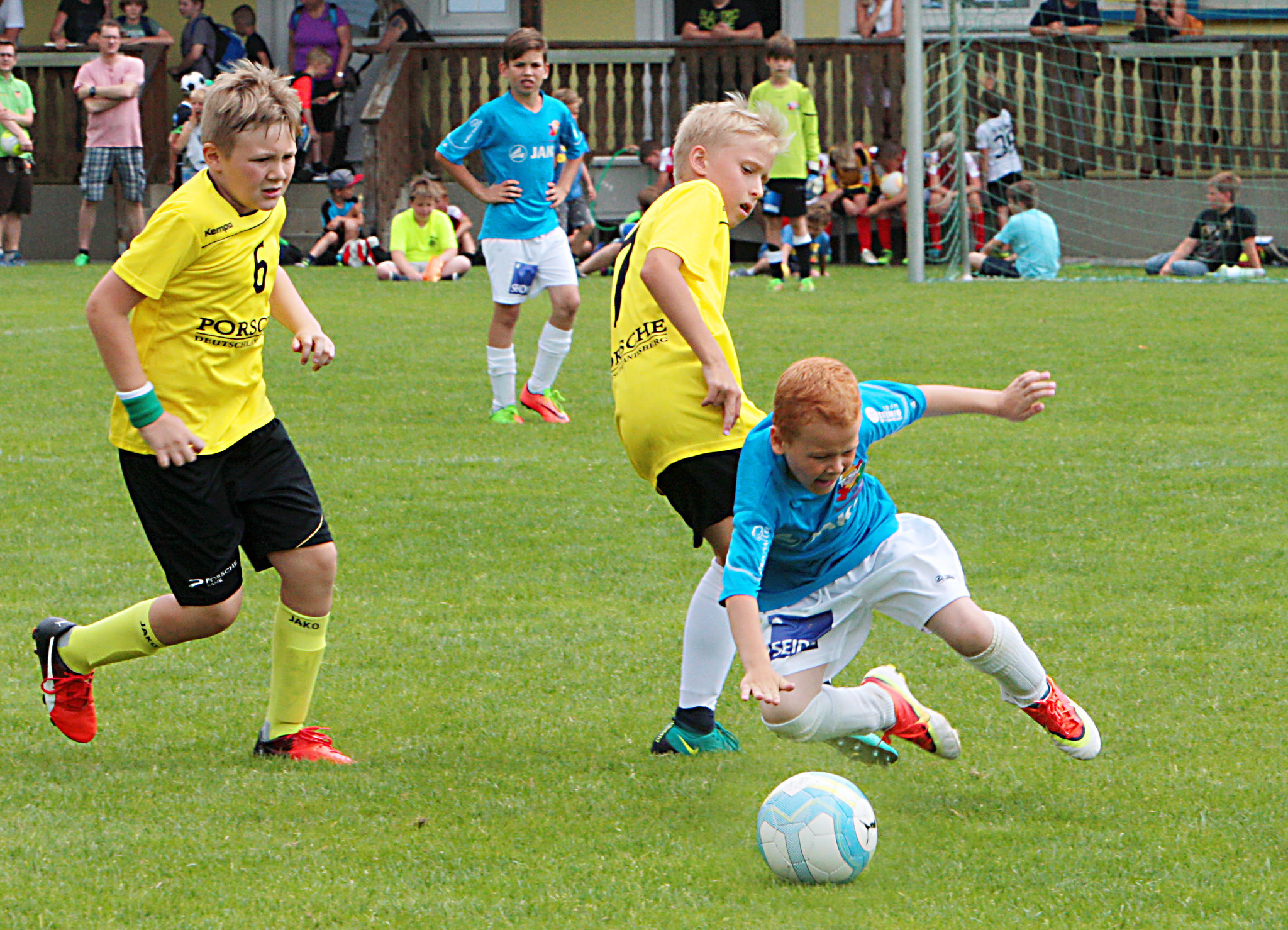 Fußballmeisterschaft der Volksschulen Ein Sieger, wenig Teilnehmer