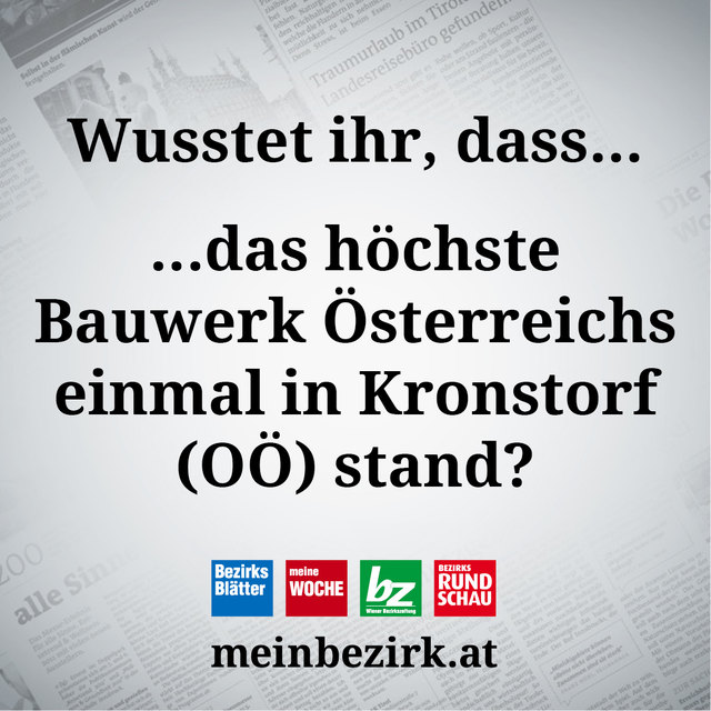 Der 274 Meter hohe Sendemast wurde 1952 von der amerikanischen Besatzungsmacht gebaut, 1956 demontiert und am Bisamberg wieder aufgebaut.