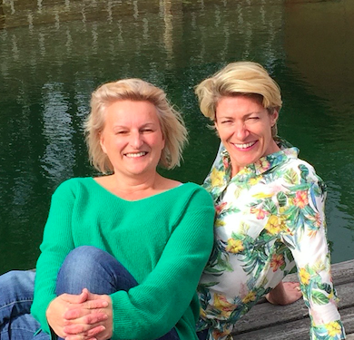 Heike Tröstner und Susanne Reissner führen durch den Tag