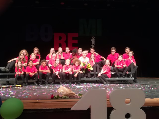 Die Kinder und Jugendlichen des Konzertchors