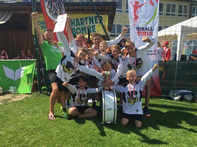 Österreichischer Faustball-Meister der U12, TV Enns
