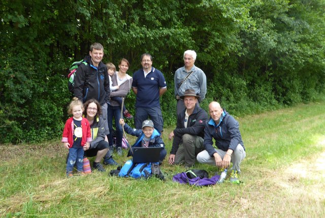 Mit Laptop und Antenne ausgerüstet gingen Besucher im Nationalpark auf Spurensuche. | Foto: ÖBf-Archiv