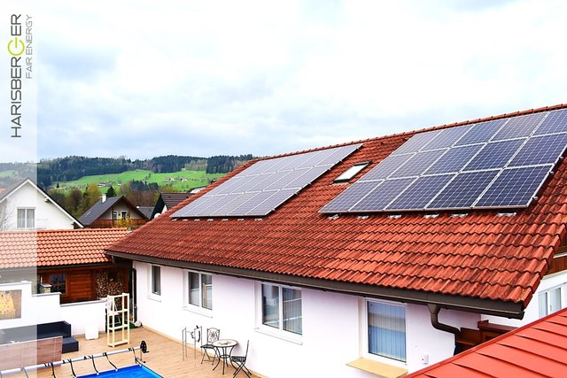 Photovoltaikanlage in Scharnstein von Harisberger Fair Energy installiert. | Foto: Harisberger Fair Energy