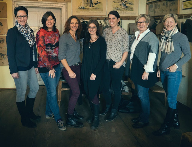 Edith Nöbauer, Bettina Bärntatz, Johanna Wölscher, Desiree Briggl, Silvia Schurian, Elisabeth More, Elke Schroth