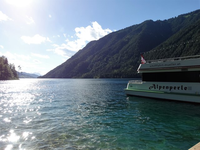 Die Alpenperle nimmt wieder Kurs nach Westen
