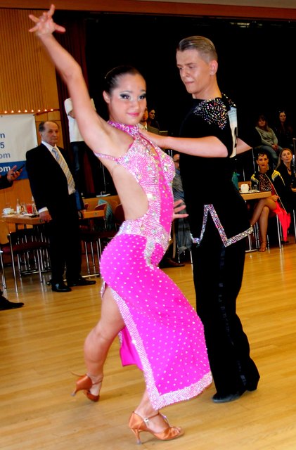 André Petermichl und Maria Haidn beim Lateinbewerb | Foto: ESV St. Pölten
