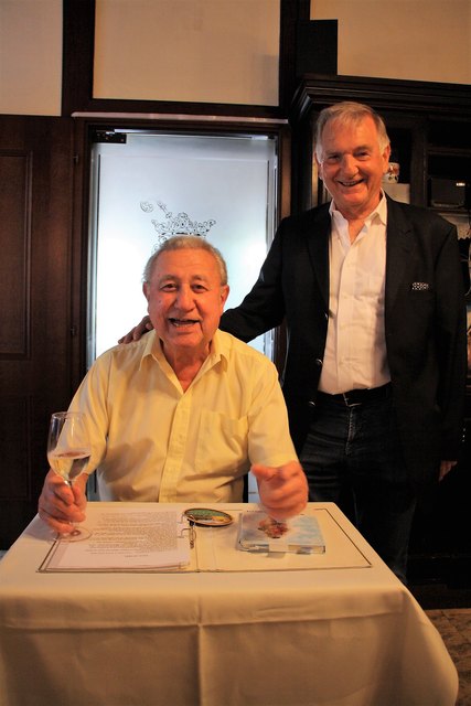 Gutes Duo: Herbert Granditz und Walter Hiesel