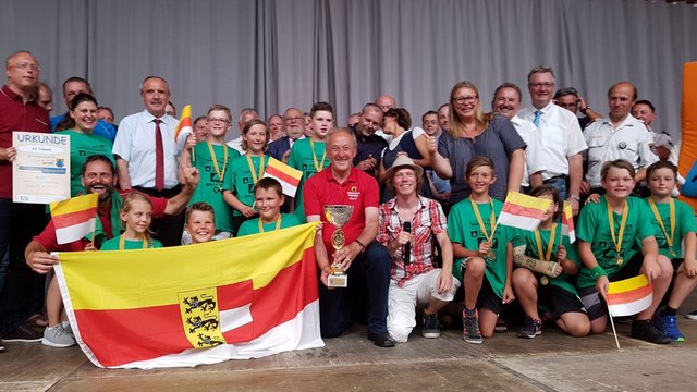 Siegerfoto! Platz 3 beim ersten Antritt für die VS Tainach heute in Wiener Neustadt | Foto: Kuss-Bergner
