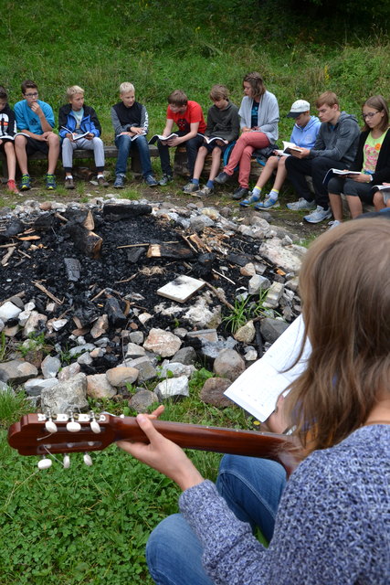 Keine Sommerwoche ohne Lagerfeuer!