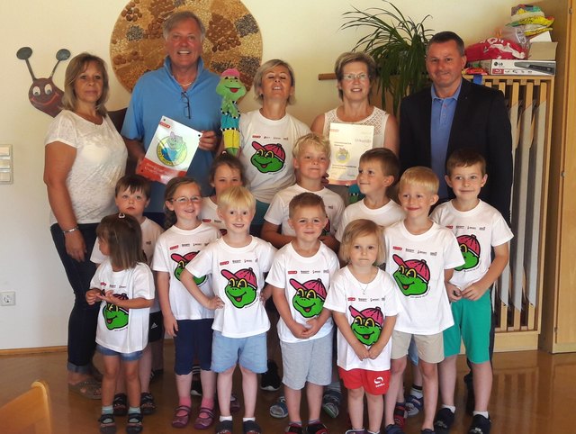 Kindergarten Neuhaus als bewegungsfreundlich ausgezeichnet - Völkermarkt