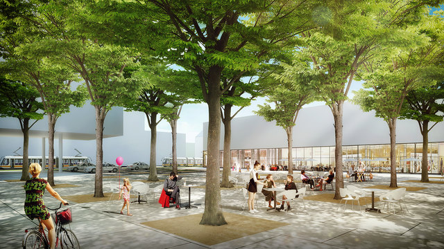 Das Konzept für den "Garten Ebel" sieht entsprechende Flächen für die Ansiedlung von Betrieben vor. Foto: Planungsteam Masterplan Ebelsberg/Pixlab