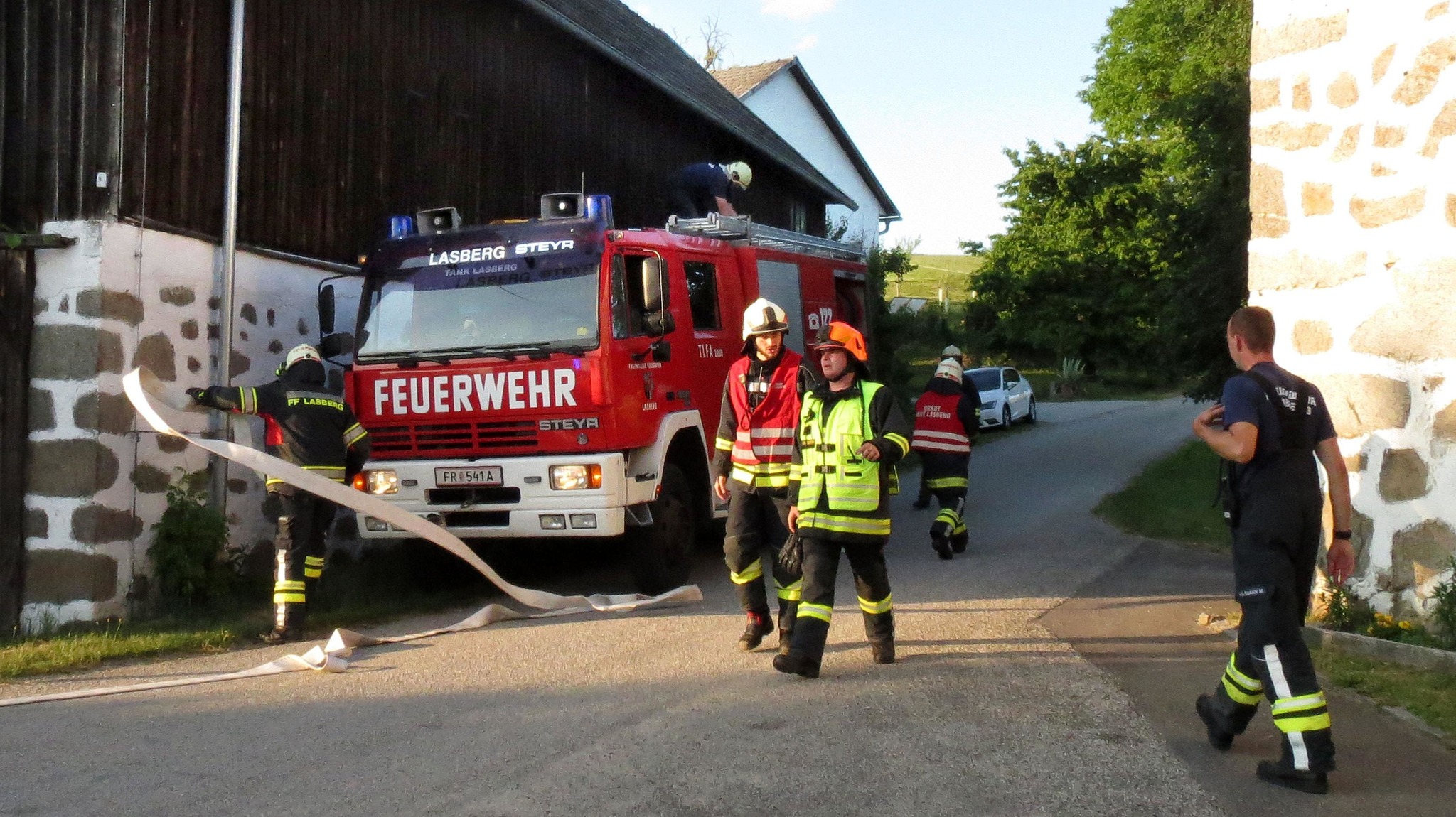 Loschwasserbehalter Hat Feuertaufe Bestanden Freistadt