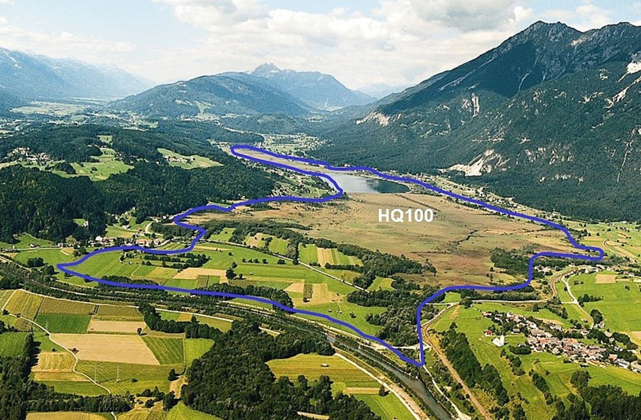 Die Gail als starke Naturgewalt Gailtal