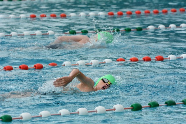 Bei der vierten Station des Oberlandcups präsentierte sich Tirols Schwimmnachwuchs.